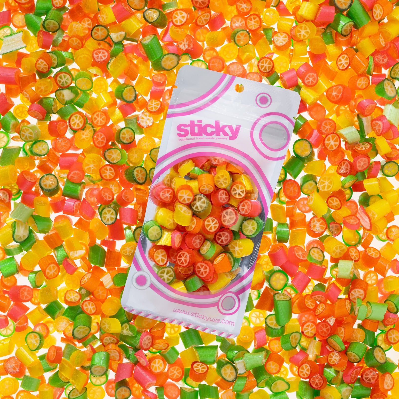 Citrus Mix | Handmade Rock Candy by StickyUSA
