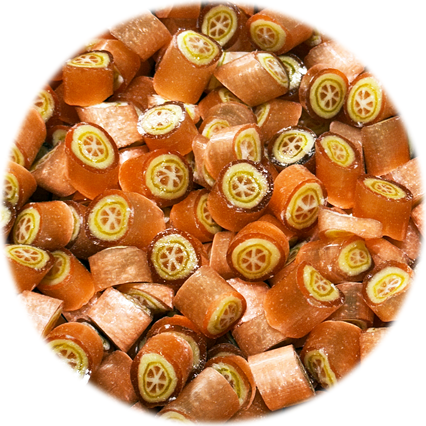 Sour Grapefruit Candy