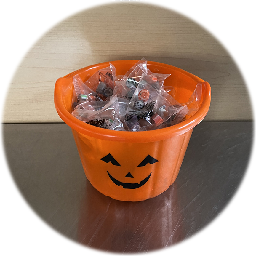 Halloween Treat Pail Candy