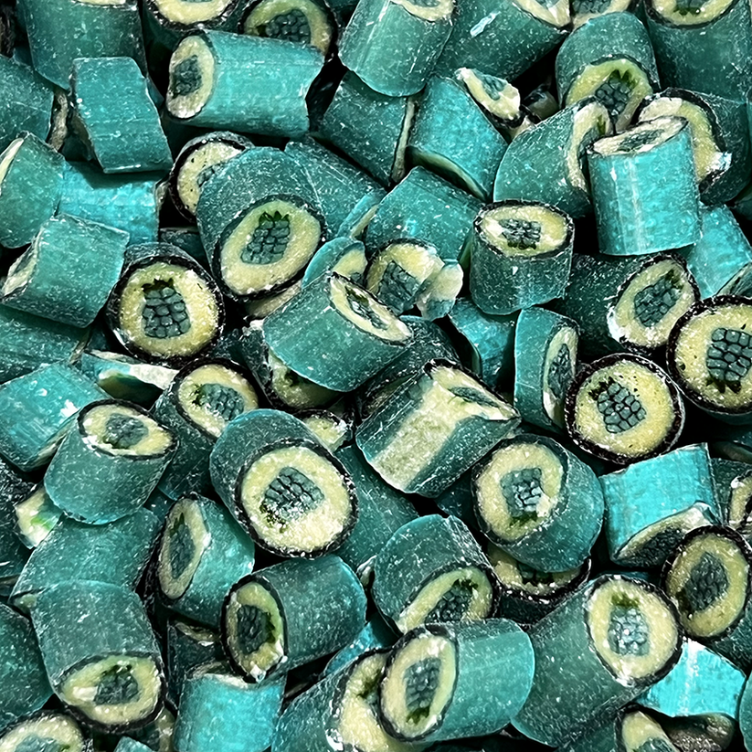 Sour Blue Raspberry Handmade Rock Candy by StickyUSA