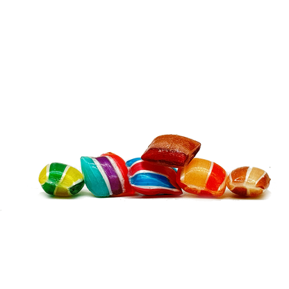 pieces of each flavor included in Sticky's delicious Drinks Mix candy