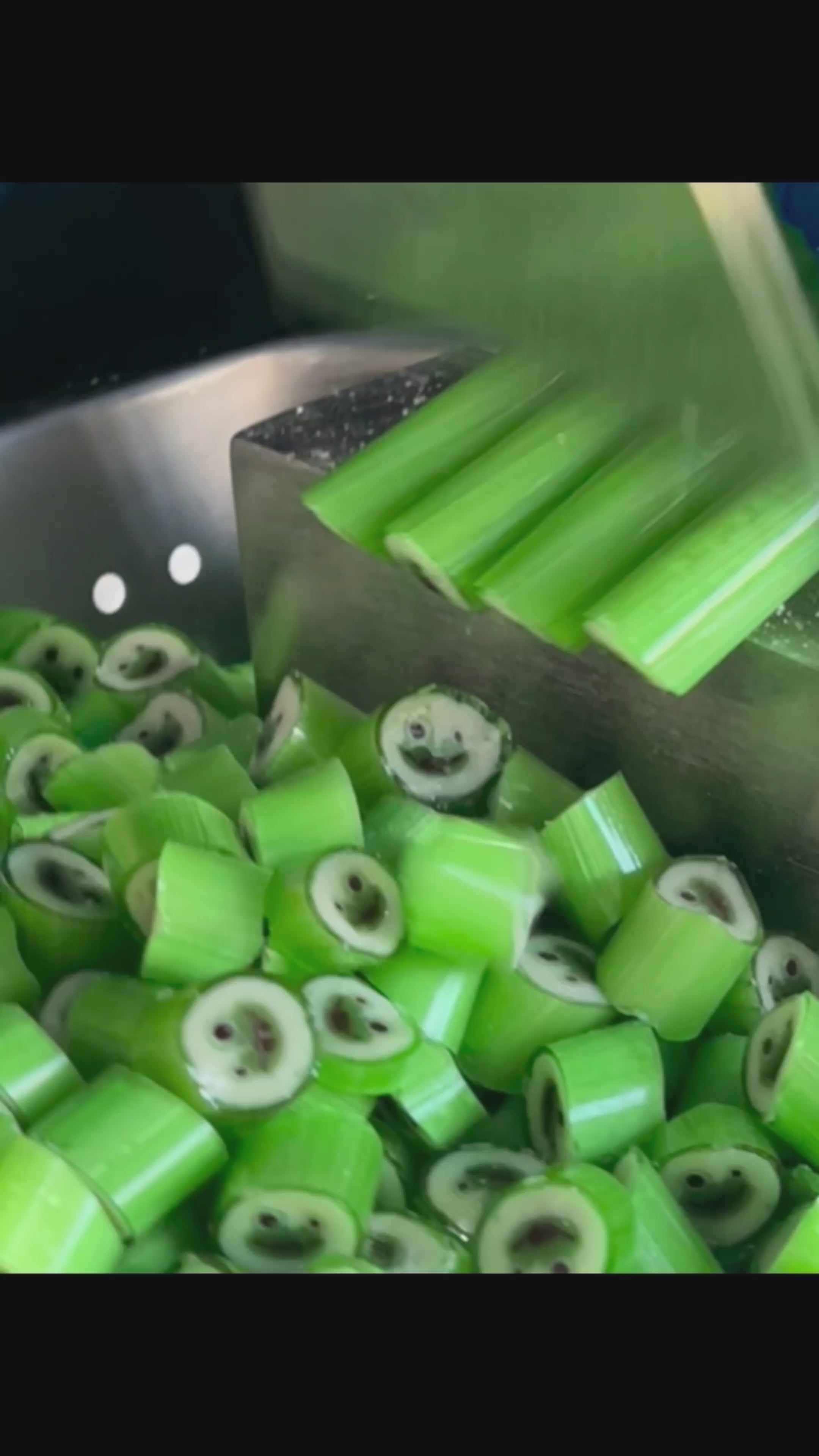 Load video: Sticky&#39;s candy artisans making a batch of Animal Mix candy