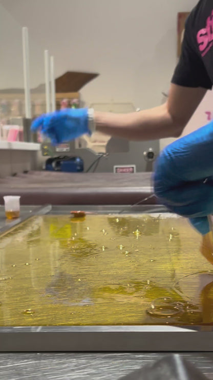 traditional candy artisans making Sticky's Acid Drop Apple candies