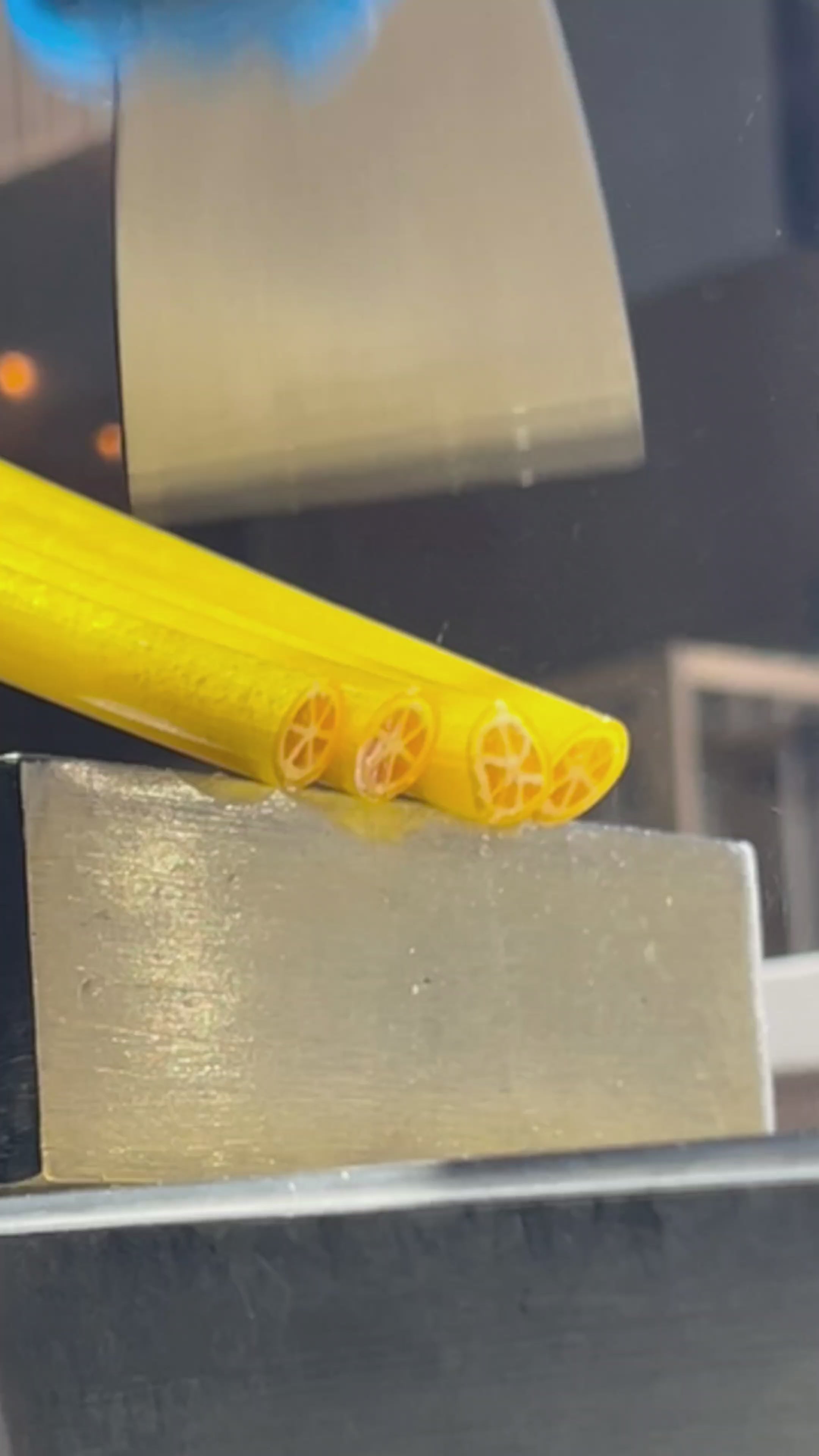 Load video: Sticky&#39;s candy artisans making a batch of Citrus Mix candy