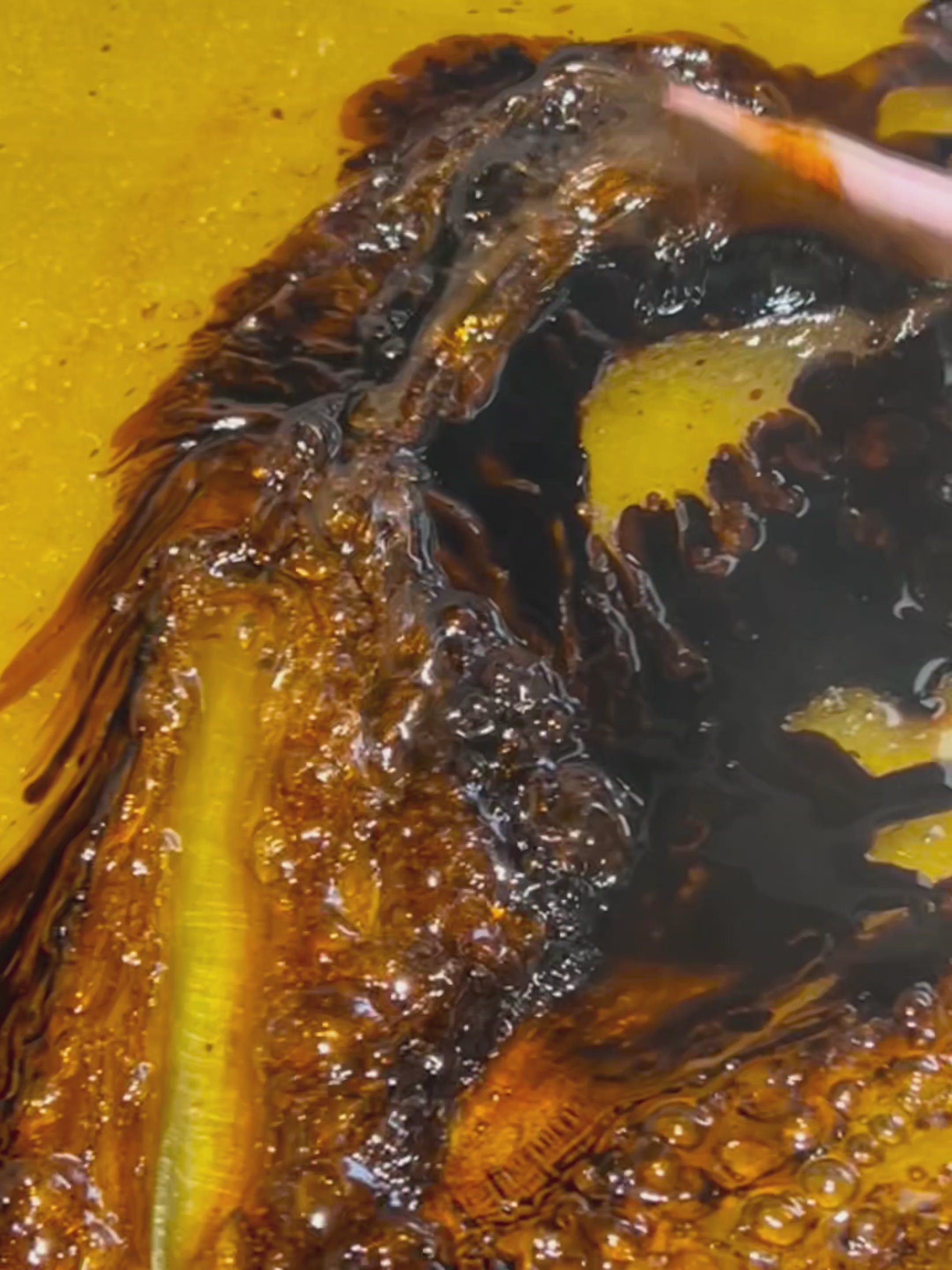 Load video: traditional candy artisans making Sticky&#39;s Strawberries &amp; Cream candy pillows