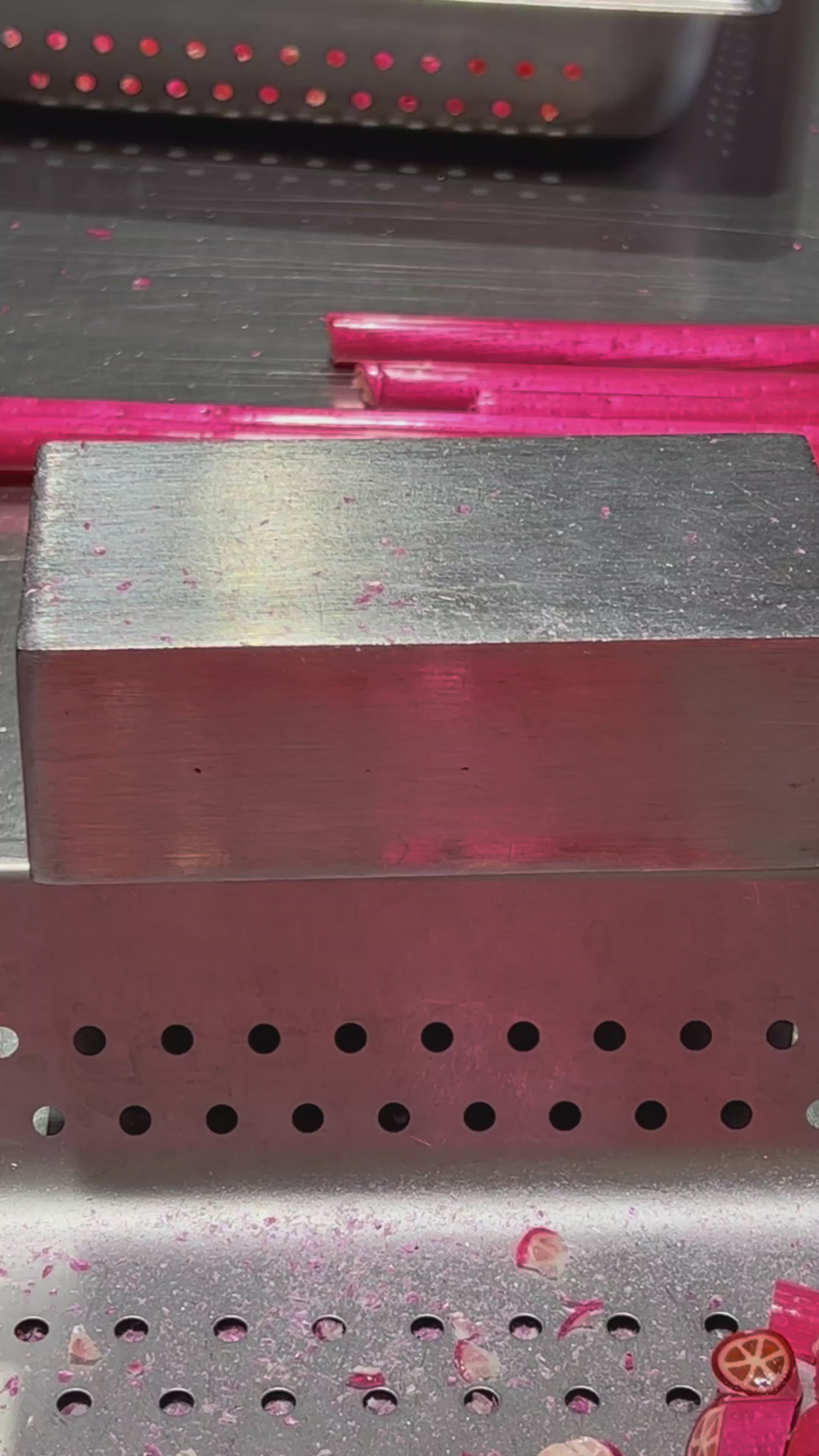 Load video: traditional candy artisans making Sticky&#39;s Grapefruit candy