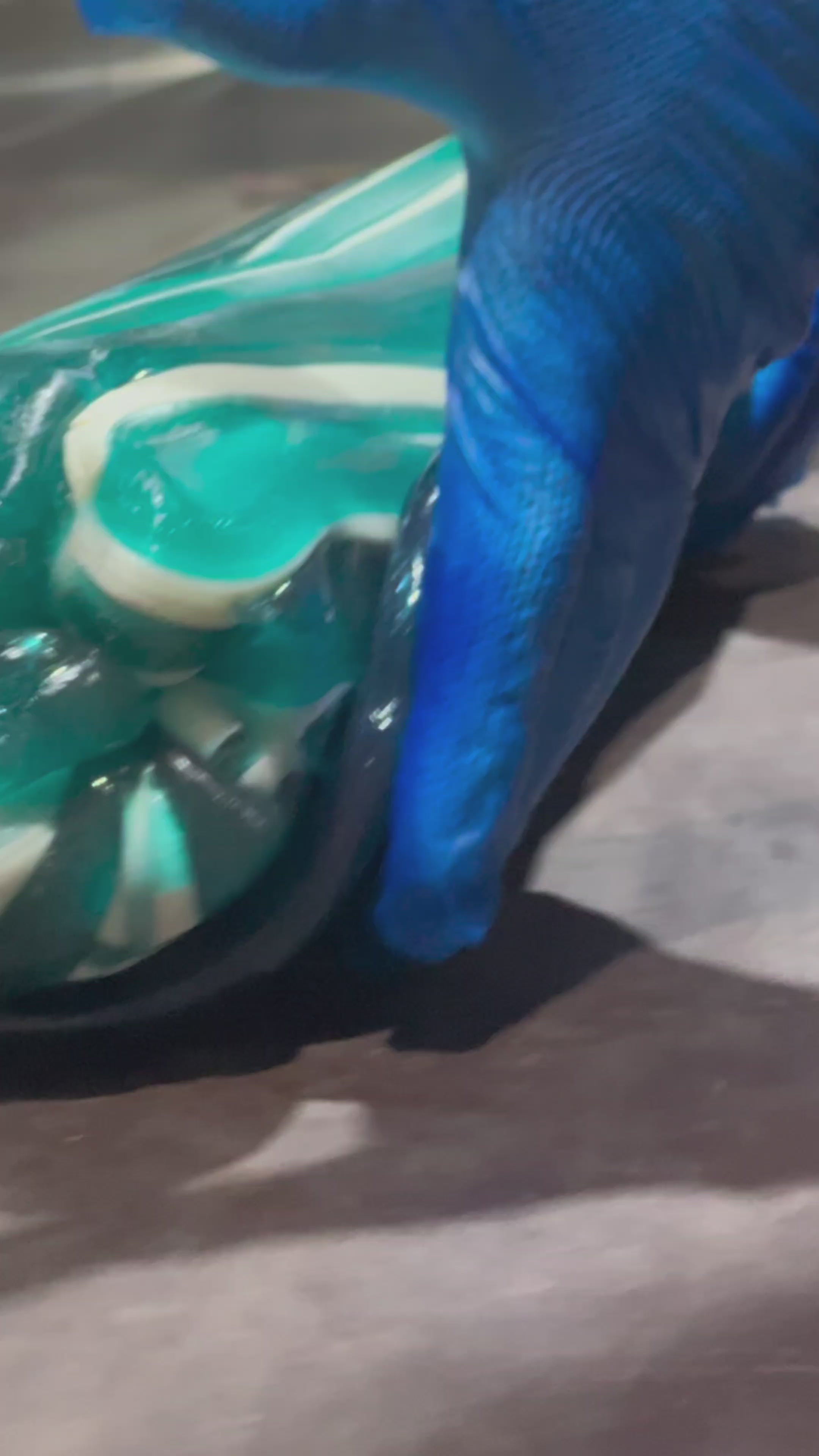 Load video: candy artisans making a batch of Sticky&#39;s Winter Mix candies