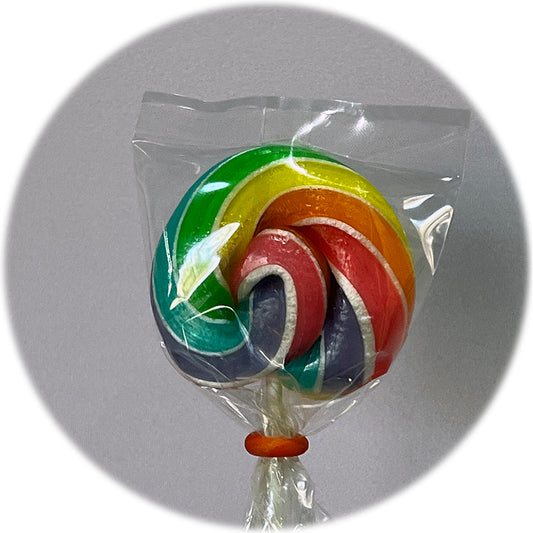 Sticky's handcrafted Rainbow Lollipop